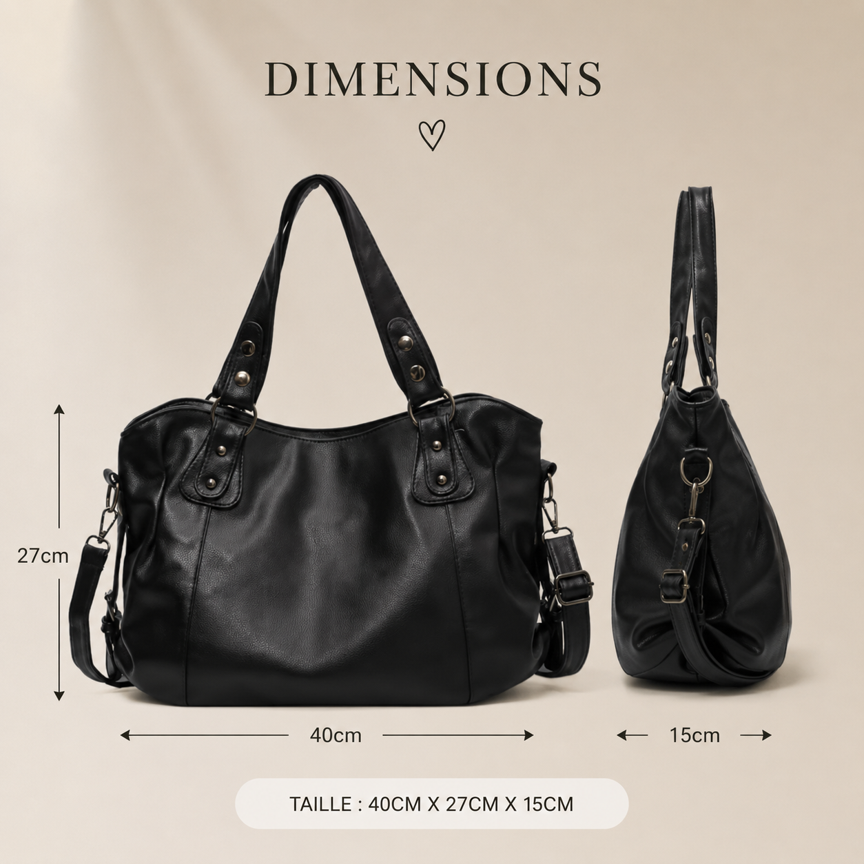 Sac de cours femme